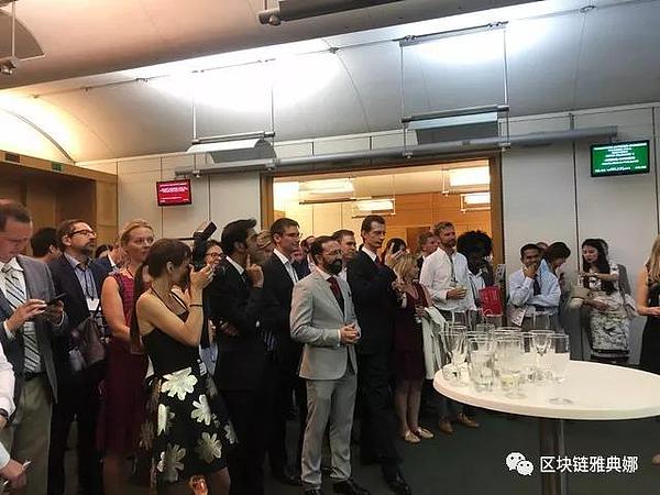 GTEX登上英国议会中心宣布正式启动生态交易所