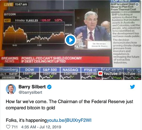 从今天开始，比特币与传统世界的博弈进入下一阶段-千里眼链讯