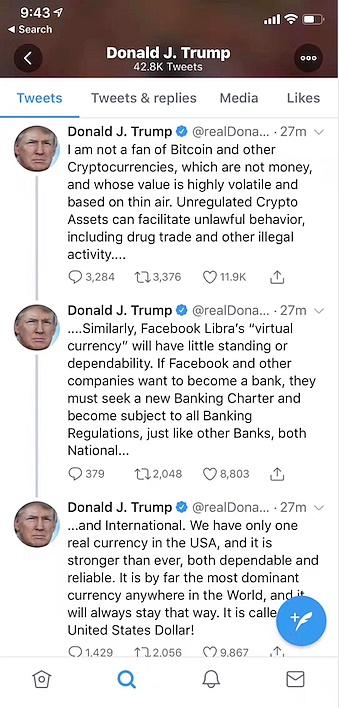 从今天开始，比特币与传统世界的博弈进入下一阶段-千里眼链讯