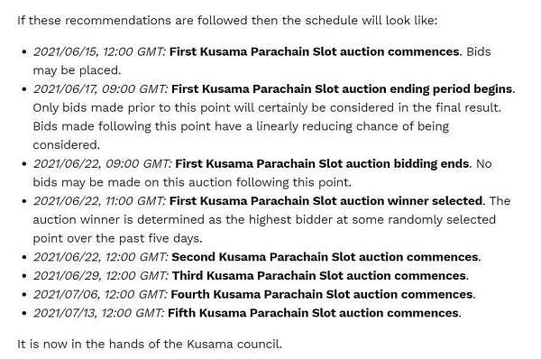 Kusama平行链拍卖，下个月会成为波卡的爆发期吗?