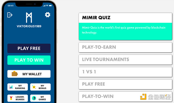 知识问答竞赛链游「Mimir Quiz」，能否带GameFi出圈？