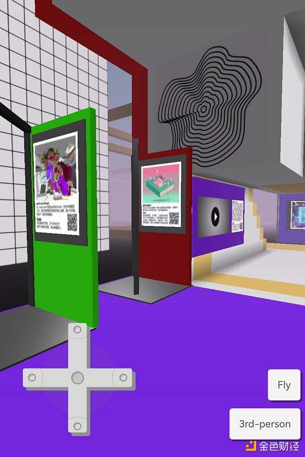微博数字美术馆昨日开展 一个基于NFT概念区块链的虚拟艺术展