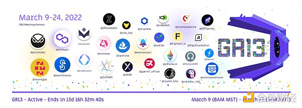 Gitcoin 第13 轮有那些值得关注的社区和项目？