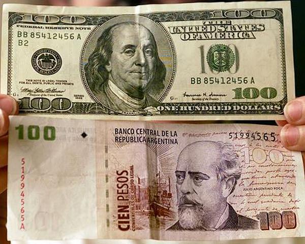 阿根廷比索兑美元汇率在连续数天大跌后反弹