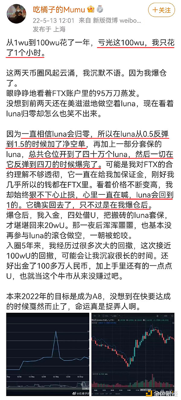 从真金白银的资金易手 看Luna崩盘的底层数学规律