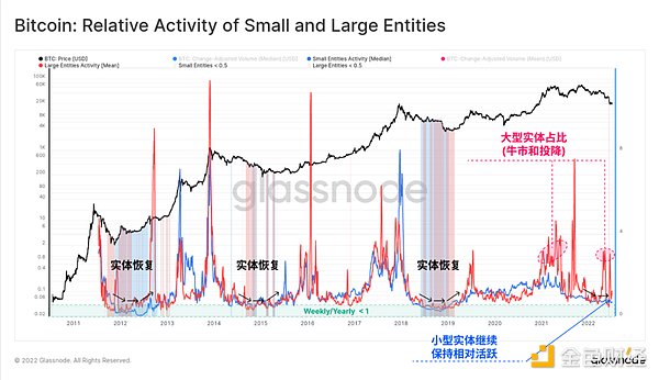 Glassnode研究：钻石手压力增大 比特币底部形成了吗？