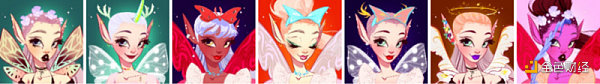小红书R-SPACE X 迪士尼艺术家全球独家首发「Fairyspell精灵女孩」数字头像