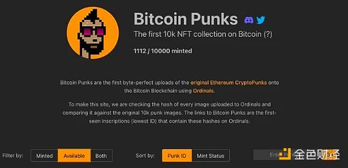教程：如何铸造比特币网络上的 Bitcoinpunk NFT？