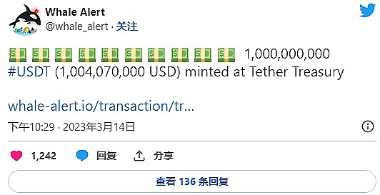 为什么以太坊将在持续的牛市反弹中取得胜利,因为 Tether 铸造了 20 亿美元的 USDT