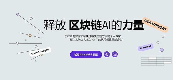 ChainGPT 即将上线 我上期介绍的GPT开盘20倍