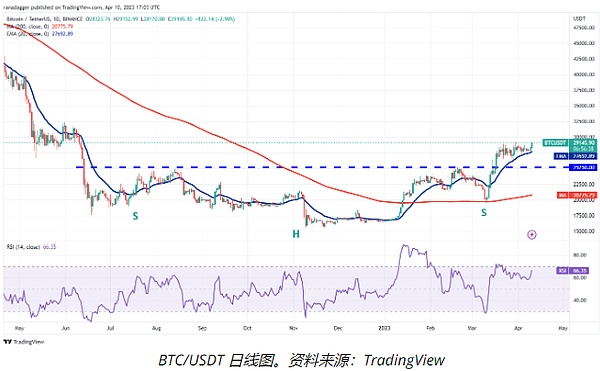 BTC试图突破30000美元大关 这些山寨币能否跟风看涨