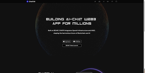 整合OpenAI基础设施和AIGC塑造区块链与AI的和谐未来ChatFiAi