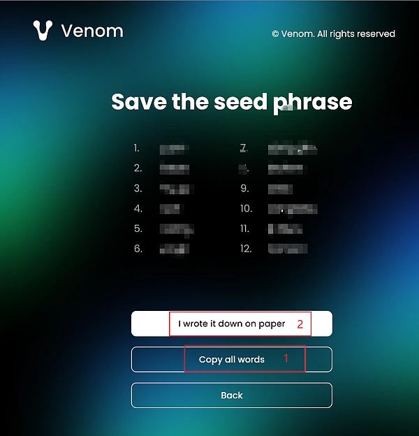 巨头L1公链Venom测试网一条龙保姆交互教程