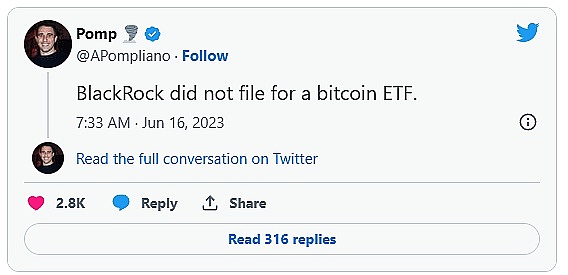贝莱德的比特币ETF能否帮助比特币价格扭亏为盈
