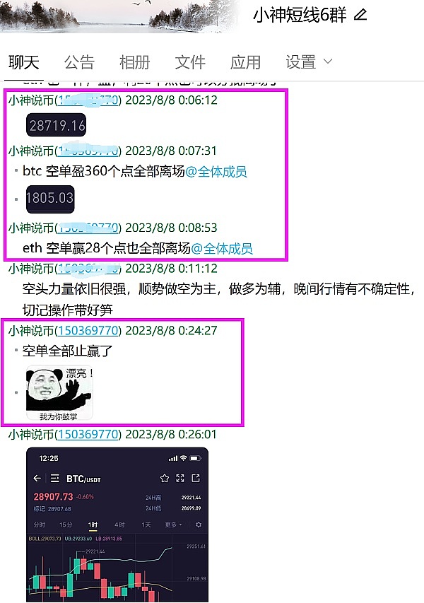 ​小神说币：恭喜 昨晚行情暴跌  比特币空单盈利360个点 以太盈利30个点 太给力了