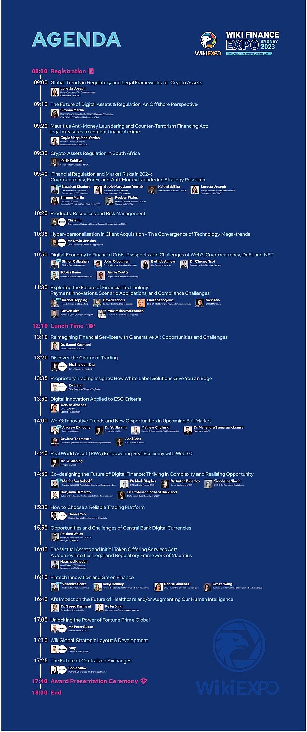 Wiki Finance 2023年悉尼世博会即将来临