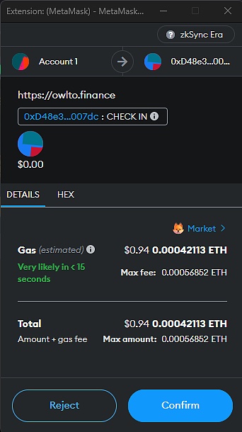 每月签到, 领取1万美元空投, Owlto成为下一个NFPrompt的可能性有多大?