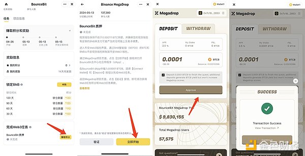 两天超5.7万用户参与，详解币安Megadrop首个项目BounceBit（附操作教程）