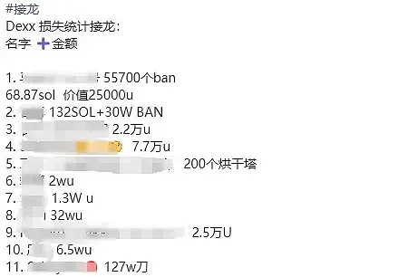 Meme 社区遭“偷袭”、DEXX 被盗损失或达千万美元级别