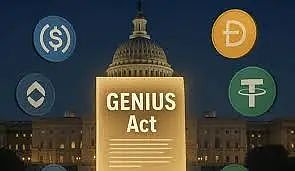 ما هو قانون GENIUS؟ كيف دفع قانون GENIUS سعر البيتكوين إلى ٥٠٠ ألف دولار_Bitcoin_Blockchain_Script House