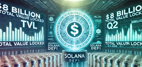 Solana DeFi TVL 飙破80亿美元Q2增长狂潮引爆市场