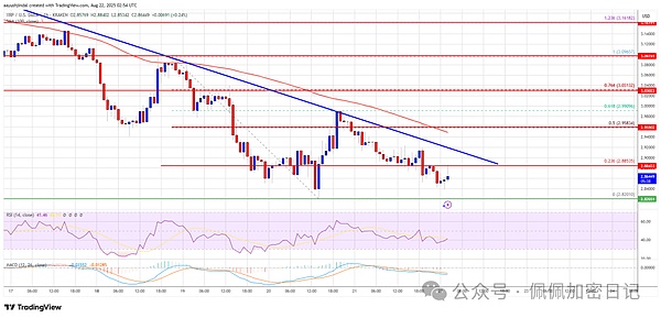XRP价格再次下跌风险增加关键支撑位受到考
