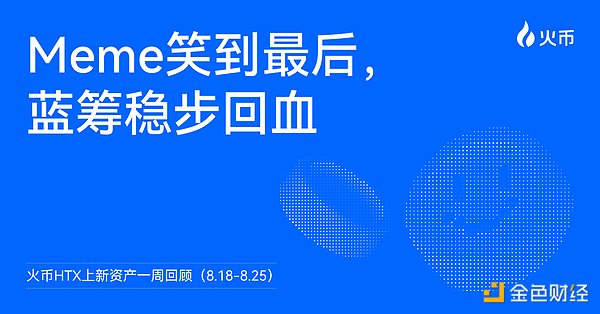 火币HTX上新资产一周回顾（8.18-8.25）：Meme笑到最后 蓝筹稳步回血