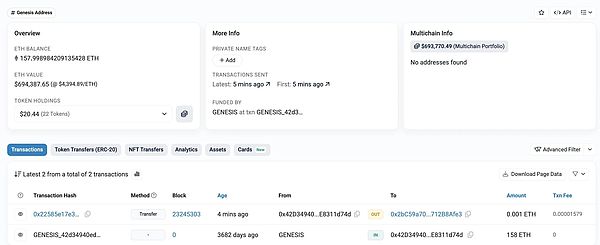 以太坊 ICO “沉睡者” 苏醒：0.01 枚 ETH 转出  唤醒十年财富奇迹