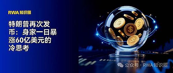 特朗普再次发币：身家一日暴涨60亿美元的冷思考