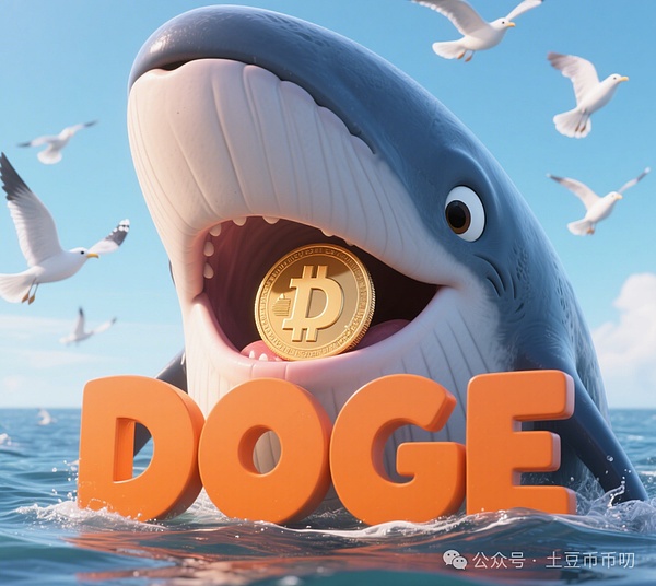 狗狗币24小时暴涨7.7%!DOGE巨鲸苏醒狂囤225万美元,牛市即将引爆!