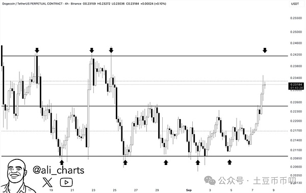 巨鲸吸筹10亿枚,狗狗币稀缺性加剧!首只DOGE ETF上市,价格会涨到多少?