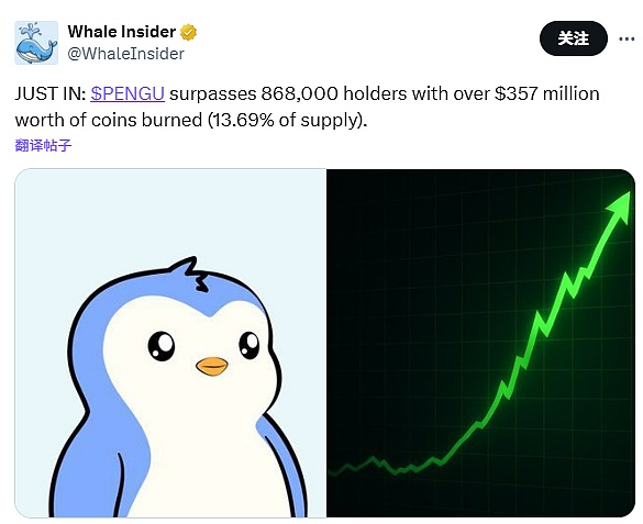 PENGU 供应紧缩遇上 PUMP 抄底鲸鱼、多重信号指向潜在上涨浪潮