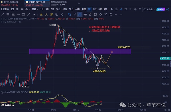 比特币剑指11.8万,以太坊涨破4600!CZ回归?BNB领涨,BSC生态爆涨!TST\MYX暴涨10倍