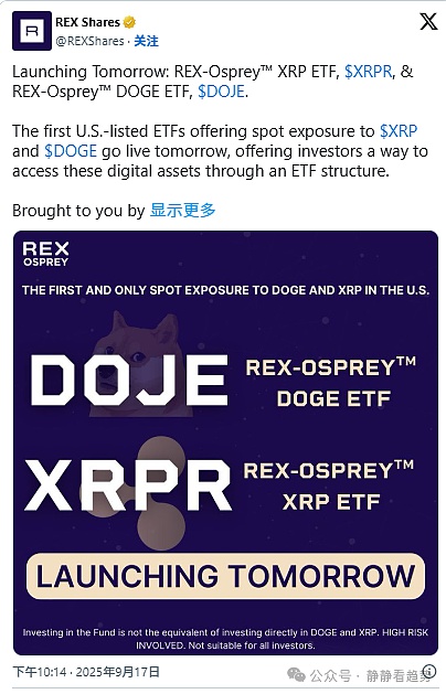 最后的上车机会狗狗币ETF本周来袭巨鲸涌入目标直指10美元DOGE狂欢开始