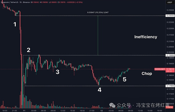 狗狗币(DOGE)惊魂闪崩50%后,0.19美元成多空决战关键点