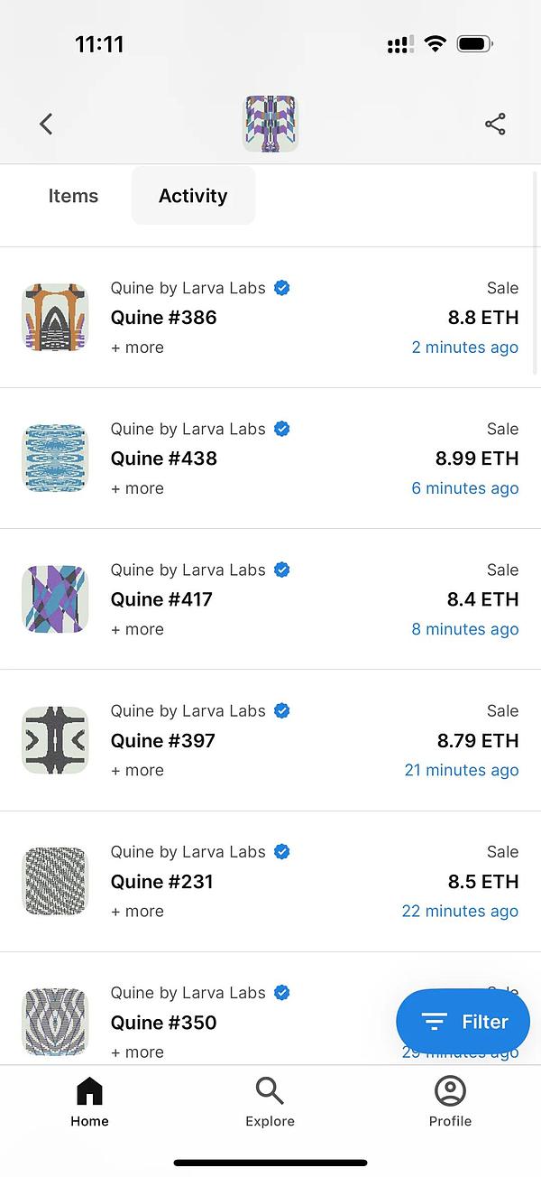 2天时间 ,卖出8.72ETH的NFT,我赚了9万元