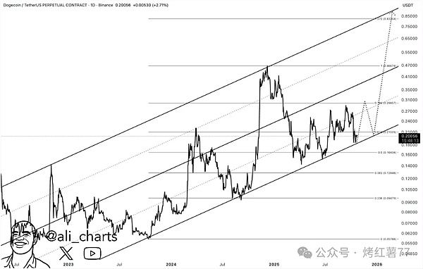 马斯克喊单“狗币”!DOGE\SHIB跟涨乏力,FLOKI狂飙30%!狗狗币22亿美元压顶,本周突破0.21?