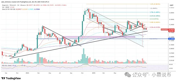 加密分析师 VisionPulsed狗狗币 11 月或迎季节性强势路径依赖股市轮动与比特币支撑