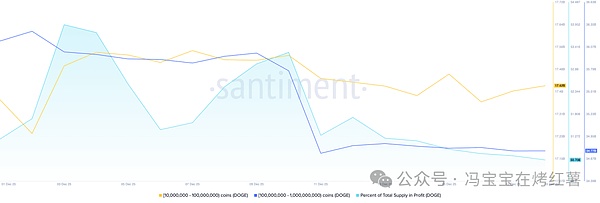 狗狗币供应分布情况。数据来源:CoinGlass。