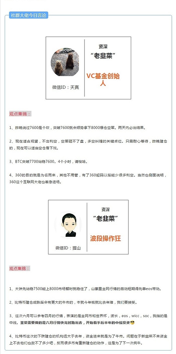 EOSIO官方表示EOSIO V1将会如期上线,周鸿祎称区块链领域真正的安全问题还没暴露,今日币圈速览!