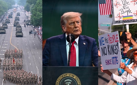 Military parade or birthday party? Who are the giants sponsoring the US military parade? feature image